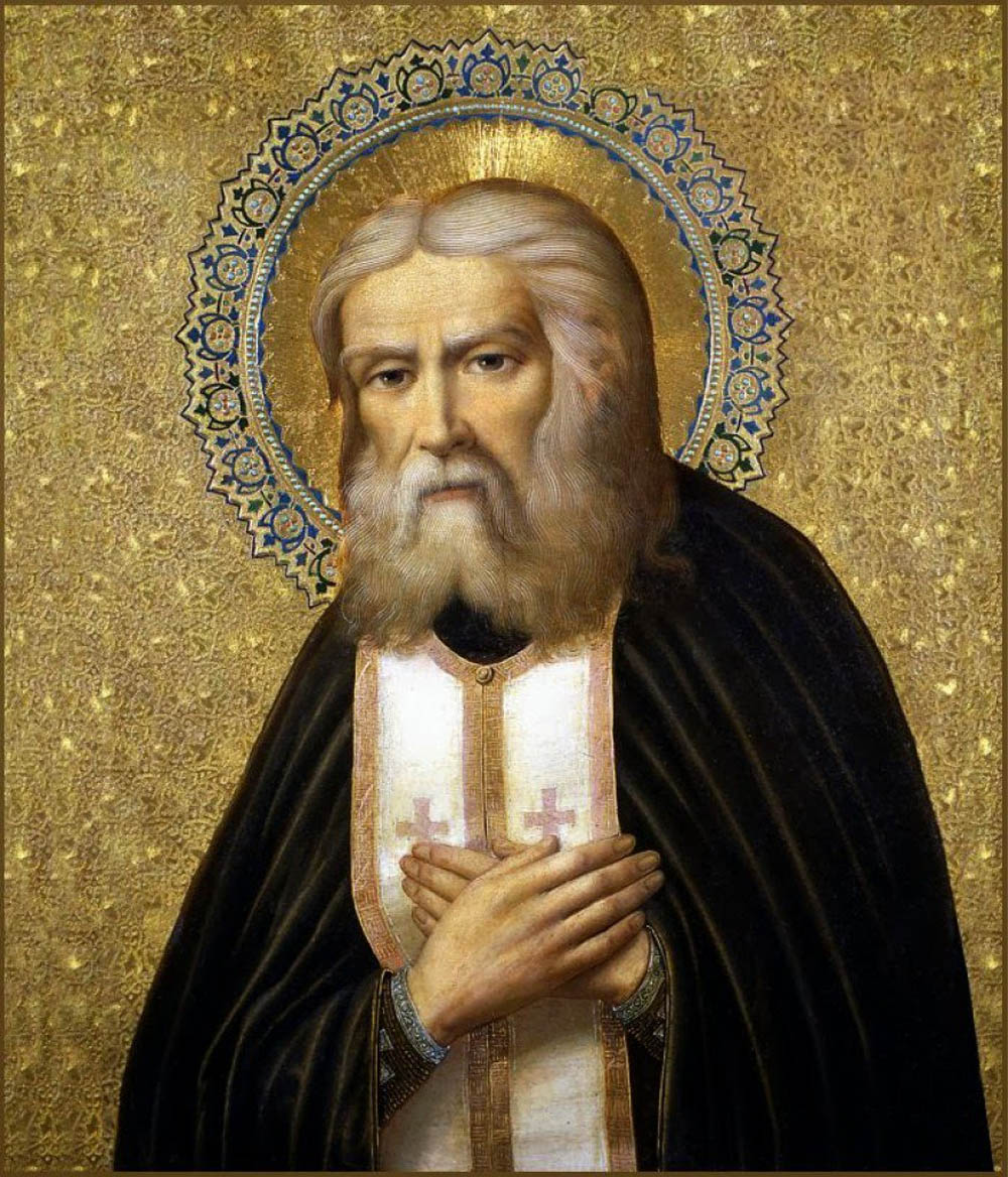 Икона святого Серафима Саровского